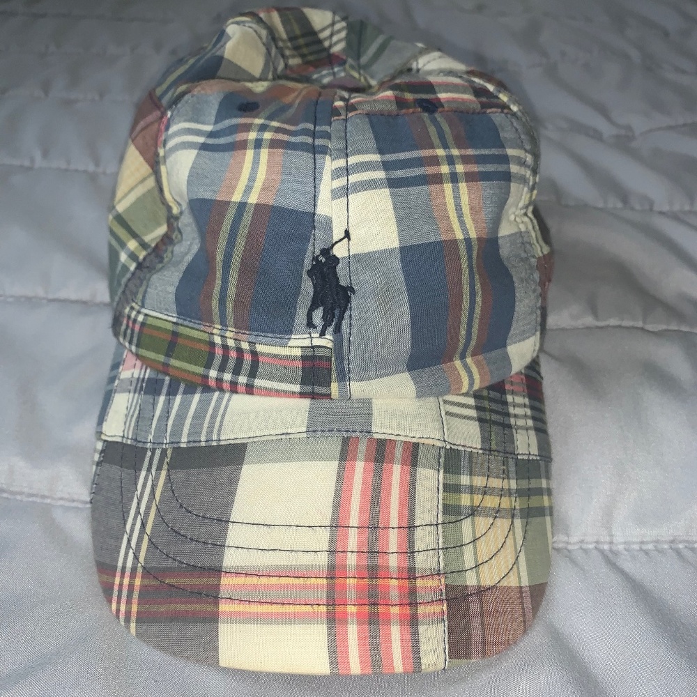 Polo Ralph Lauren Plaid Hat (rare)